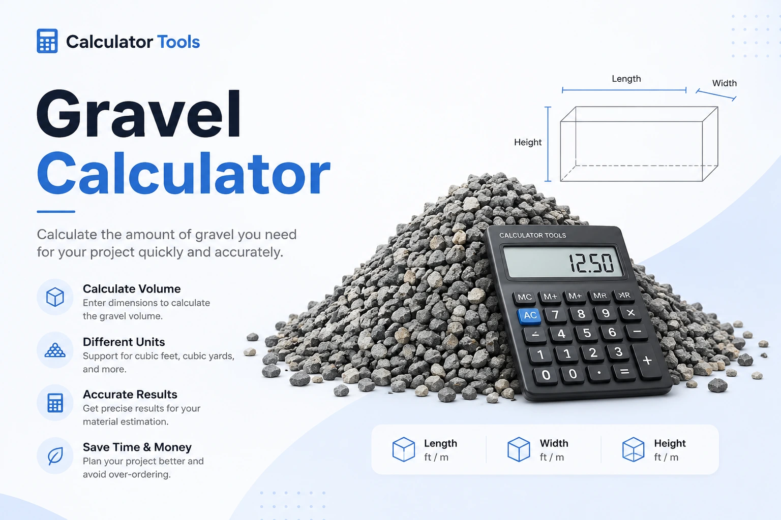 How to Calculate Gravel Volume