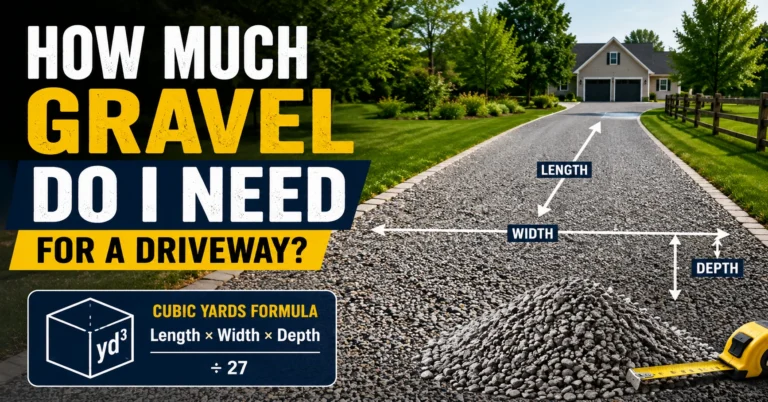 How Much Gravel Do I Need for a Driveway?