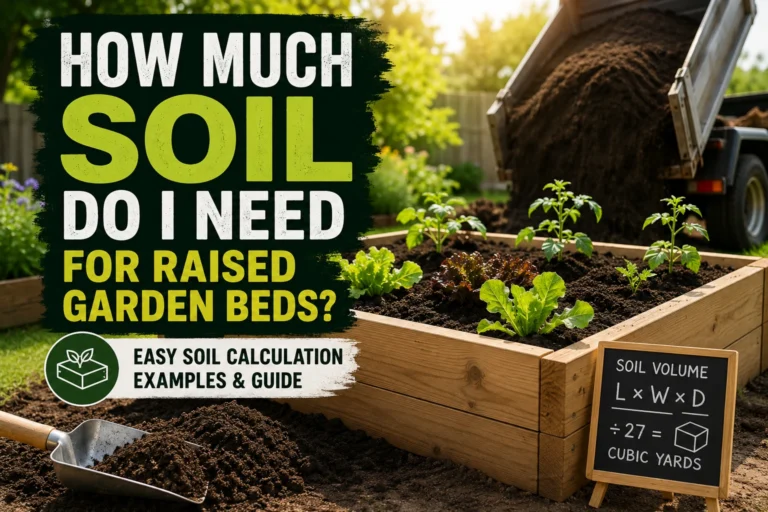 How Much Soil Do I Need for Raised Garden Beds